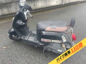 バイク廃車110番|バイク・原付のお引取り実績。当社で無料回収処分と廃車手続き代行をした、神奈川県茅ヶ崎市のキューシー100