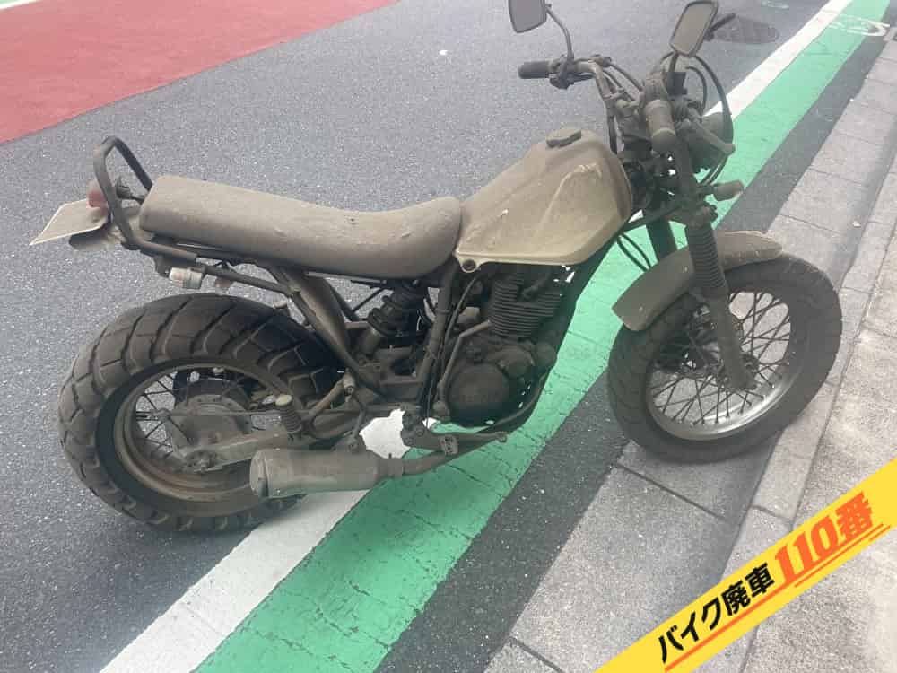 バイク廃車110番|バイク・原付のお引取り実績。当社で無料回収処分と廃車手続き代行をした、東京都新宿区のTW225E
